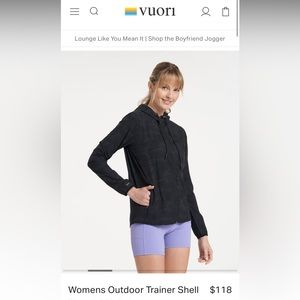 Vuori Trainer Shell Jacket M